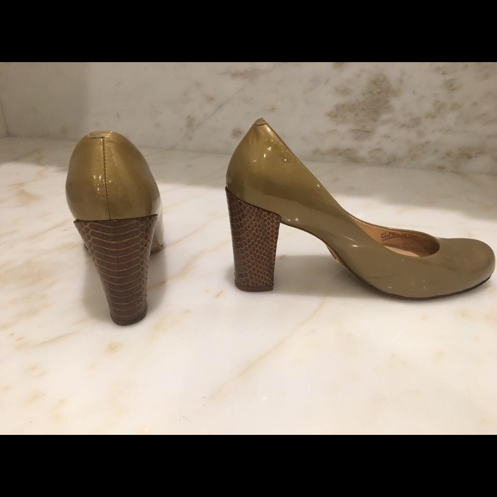 Cole Haan Patent Leather Heel